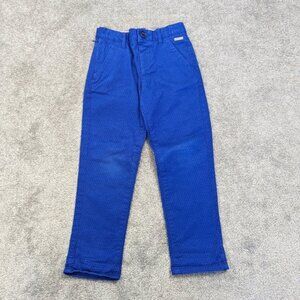 Ted Baker 'Baker by Ted Baker' Boys' Textured Trousers - Cobalt Blue, Age 4-5